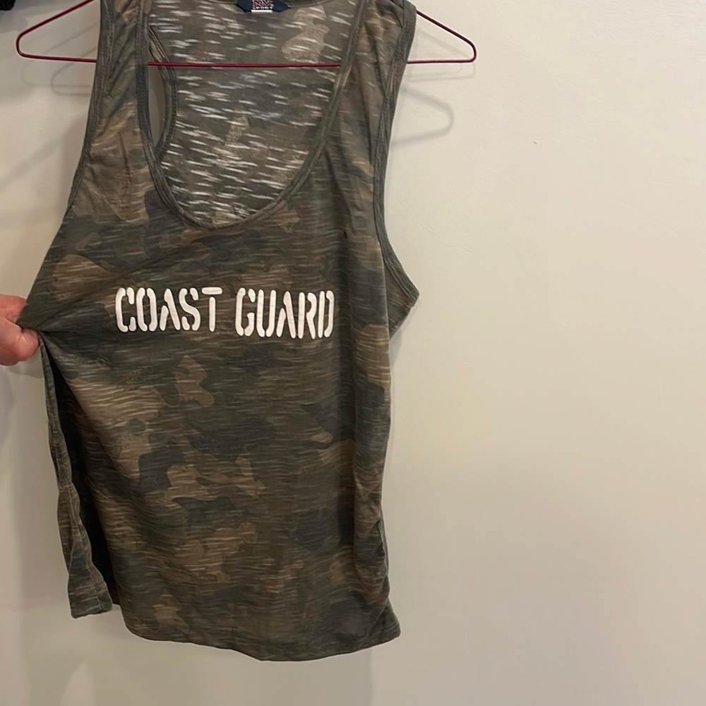 Coast Guard Camo Tank Top
